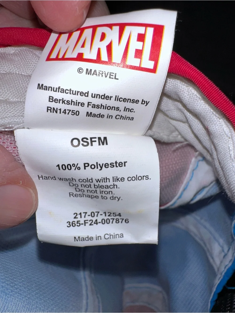 Marvel Spider-Man Boys Cap